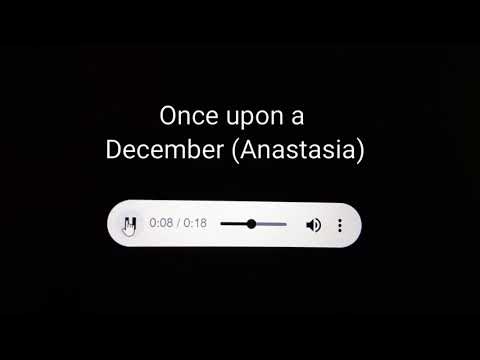 Once upon a December (Anastasia) Modjo&Mishka