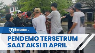 Kronologi Mahasiswa Tersetrum hingga Pingsan saat Aksi Unjuk Rasa 11 April di Gedung DPRD Lebak