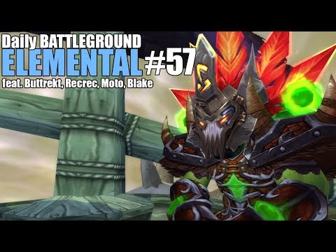 👙NEW MOG - DAILY BG 57 - ELEMENTAL SHAMAN PVP (WoW Legion 7.3.5)