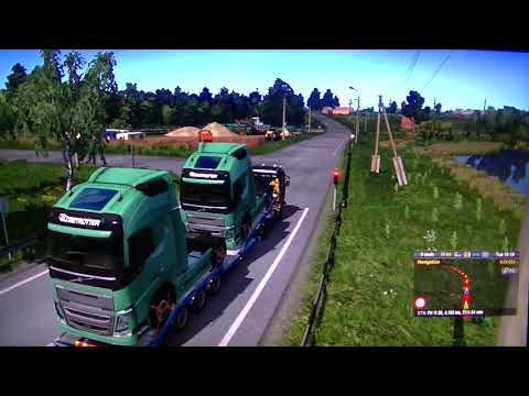 MongoTV_3821 - Mongo Games - Part 150 - Euro Truck Simulator 2 - ETS2 - Russian Open Spaces - Igor