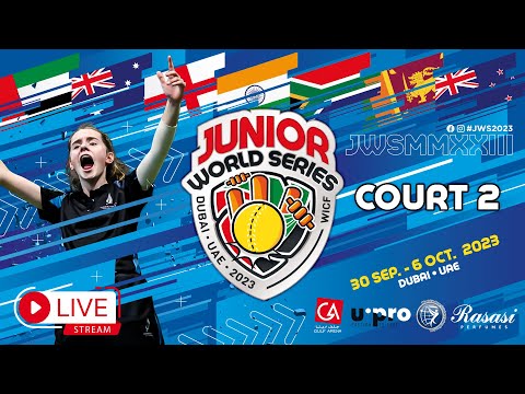 Junior World Series Court 2 | WICF | U-Pro Dubai | Gold Final 15&U Boys