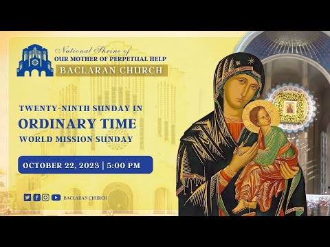 Baclaran Church: Twenty-ninth Sunday in Ordinary Time