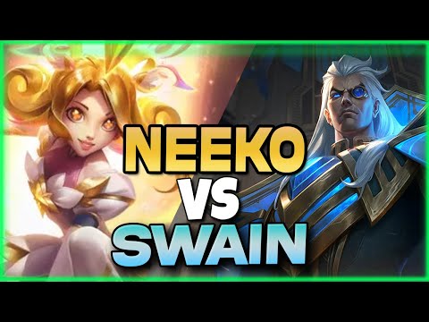 NEEKO VS SWAIN BOT LANE IS A SUPPORT GAP - League of Legends
