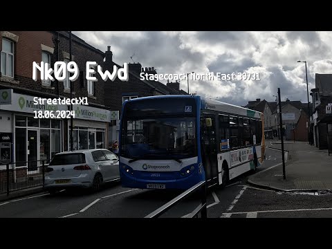 10/11 - Stagecoach North East 39731 - Nk09 Ewd - MAN 14.240 Alexander Dennis Enviro200