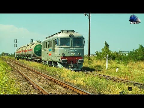 060-DA 60-1014-9 & Tren CFR MARFA Train in Gara Selimbar Station, Sibiu - 05 August 2017