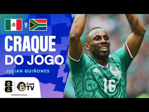 O PRIMEIRO GOL DA COPA É DELE! TODOS OS LANCES DO QUIÑONES EM MÉXICO X ÁFRICA DO SUL | 1ª RODADA