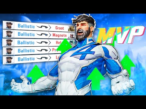 BUFFED MR FANTASTIC DOMINATES TOP 1% LOBBIES in Marvel Rivals