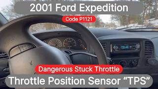 2001 Ford Throttle Position Sensor (code P1121)