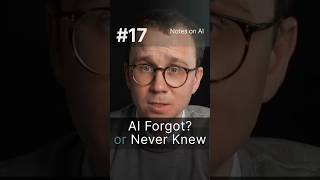 Why AI Doesn't Know Some Things