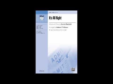 It's All Right (SAB), arr. Robert T. Gibson – Score & Sound
