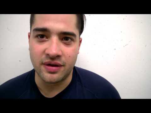 Interview Devin Setoguchi Davos - Kloten (deutsche Untertitel)