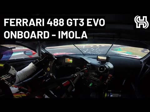 Ferrari 488 GT3 Evo Onboard - Imola 2020