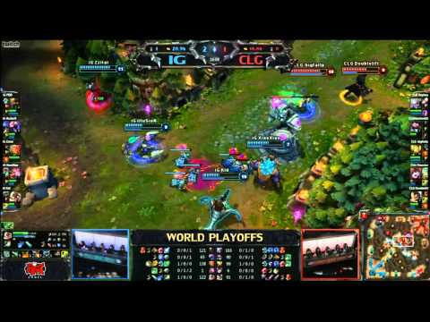 League of Legends - Best flashes CLG vs IG