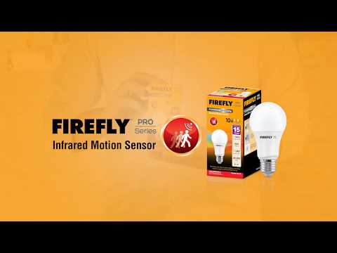 Firefly LED Infrared Motion Sensor Bulb