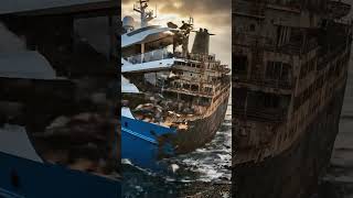 We Turned an Abandoned Cruise Ship into  Luxury Home #viralshorts #cruiseship #luxuryhome #oceanview