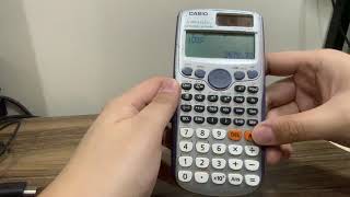 Download the video "Calculator Techniques: Linear Interpolation using Casio FX 991-ES PLUS"