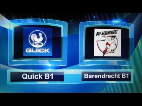 Quick B1 - BVV Barendrecht B1  28-09-2013