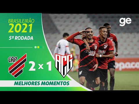 Gols e lances de Athletico Paranaense x Atlético-GO