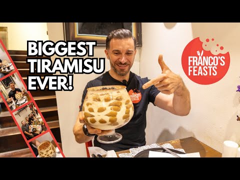 BIGGEST TIRAMISU CHALLENGE IN LONDON??