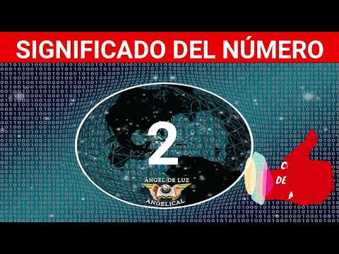 NUMEROLOGÍA🤍Significado del número 2❓ Numero 2 en lo espiritual🙏numero 2 NUMERO