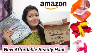 Amazon Festive Beauty Haul 2024 | Super Affordable New Launch Makeup | Krrish Sarkar