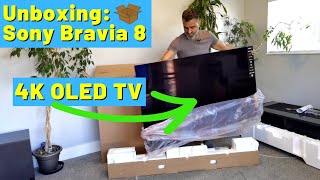 Unboxing: Sony Bravia 8 4K OLED TV