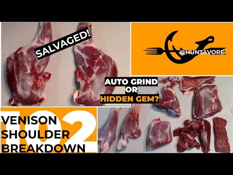 VENISON SHOULDER BREAKDOWN | The Huntavore