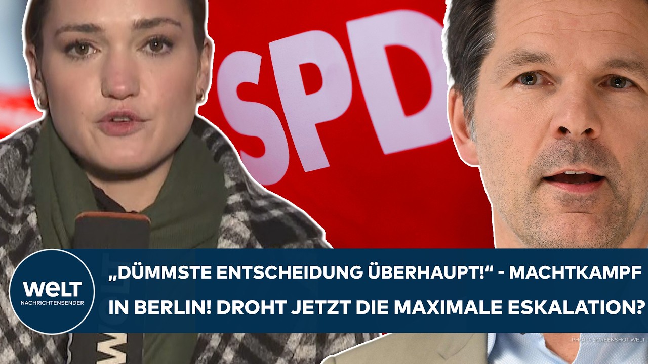 BERLIN: "Dümmste Entscheidung überhaupt" - Krasser Machtkampf! Droht jetzt die maximale Eskalation?