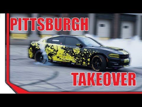 20 Min of Street Drifting - Pittsburgh Takeover - Drifting Compilation
