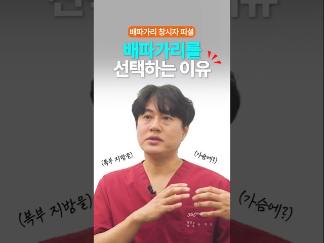 배파가리 창시자 피셜 배파가리를 선택하는 이유