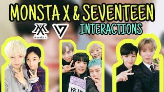Download lagu MONSTA X and SEVENTEEN interactions mp3