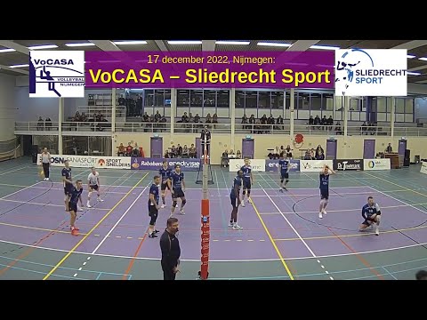 2022-12-17 VoCASA - Sliedrecht Sport (samenvatting, 15 min) Eredivisie Heren Volleybal