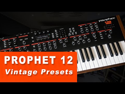 DSI Prophet 12 | New Presets & Sounds Demo | 99 New Presets