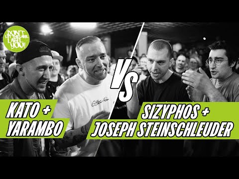 Kato & Yarambo vs Joseph Steinschleuder & Sizyphos ⎪ 2on2 Rap Battle @ NRWeekend ⎪ DLTLLY