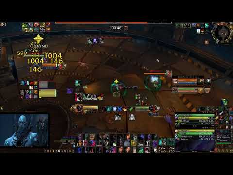 MADIV ROGUE / Holy priest vs Hunter survival / Resto druid 2s pushing friend to 1.9CR