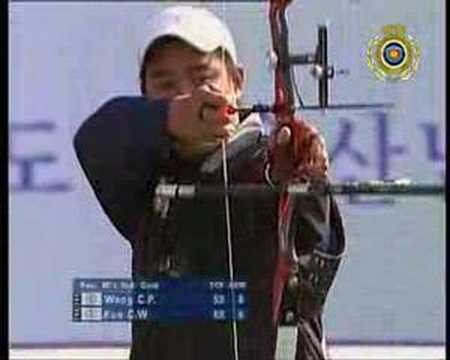 Wang Cheng-Pang v Kuo Cheng-Wei – recurve men's gold final | Ulsan 2007 Archery World Cup stage 1