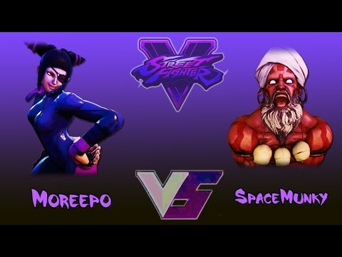SFV - Juri (Moreepo) vs Dhalsim (SpaceMunky)