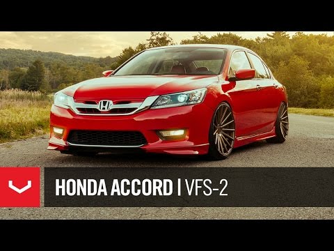 Honda Accord | "Special Red" | Vossen VFS2