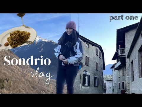 First getaway of 2023: Sondrio, Mountains 🏔️and food 🍝