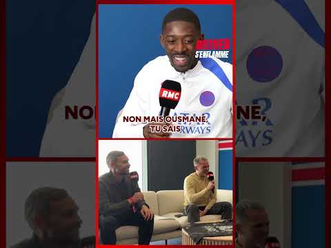 Numéro 10 ? "C'est Courbis qui m'a mis à ce poste-là en premier" avoue Dembélé