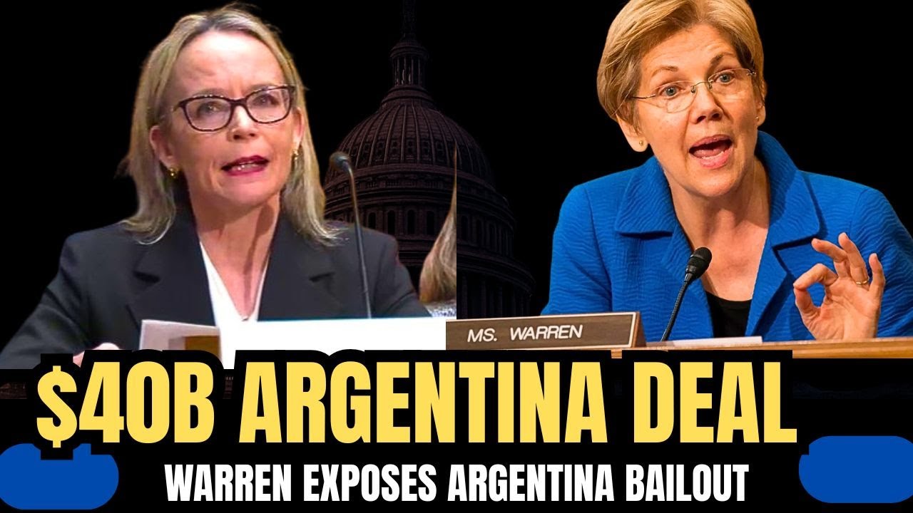 ELIZABETH WARREN EXPOSES TRUMP’S $40 BILLION ARGENTINA BAILOUT SCANDAL
