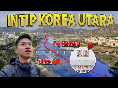 Many NORTH KOREANS🇰🇵 ESCAPE Through This RIVER😱⁉️ TUMEN Border Town in CHINA🇨🇳 中朝边境图们市