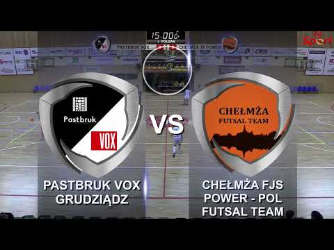 Stalex Liga 16, Pastbruk/VOX Grudziądz – Chełmża JS Power-Pol Futsal Team , godz. 15:00 15-01-2023