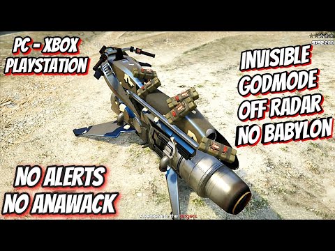 NEW! 4 IN 1 GOD MODE GLITCH GTA ONLINE (INVISIBLE OFF RADAR NO COPS)