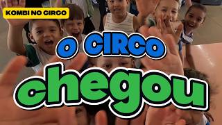 INTERVENÇÃO ARTÍSTICA - TAMPA PANELA - KOMBI NO CIRCO NOS BAIRROS