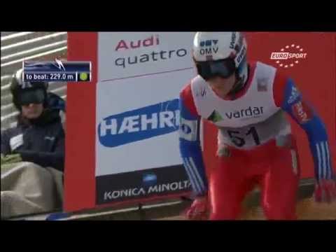 Neuer Weltrekord in Skispringen 15.02.15 in Vikersund - Anders Fanenemel 251,5m!!!!!!