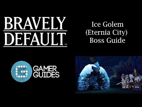 Bravely Default - Ice Golem Fight
