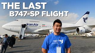 World’s Last B747SP Flight – Iran Air Special Performance!