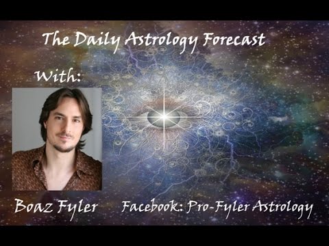 Oct 03rd 2015 Daily Video Astrology Forecast with Boaz Fyler
