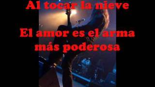 Music video thumbnail preview for Omega Lithium- Snow Red (Sub español) by Omega Lithium